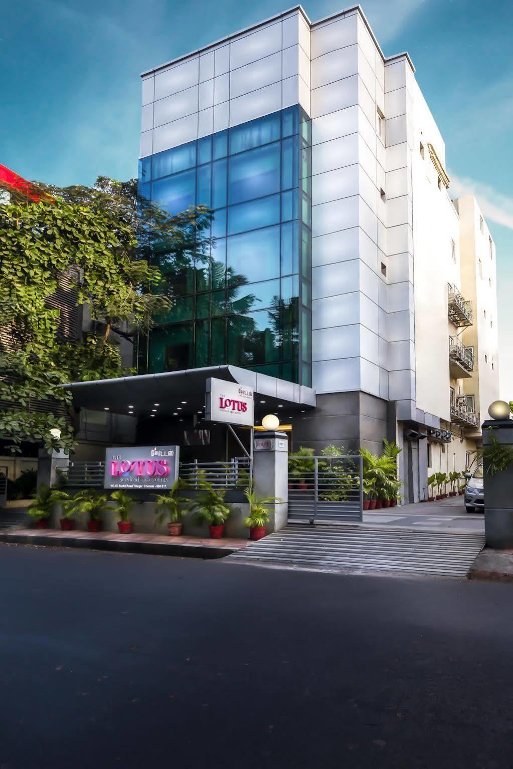 The Lotus Apartment Hotel, Burkit Road Chennai Eksteriør bilde